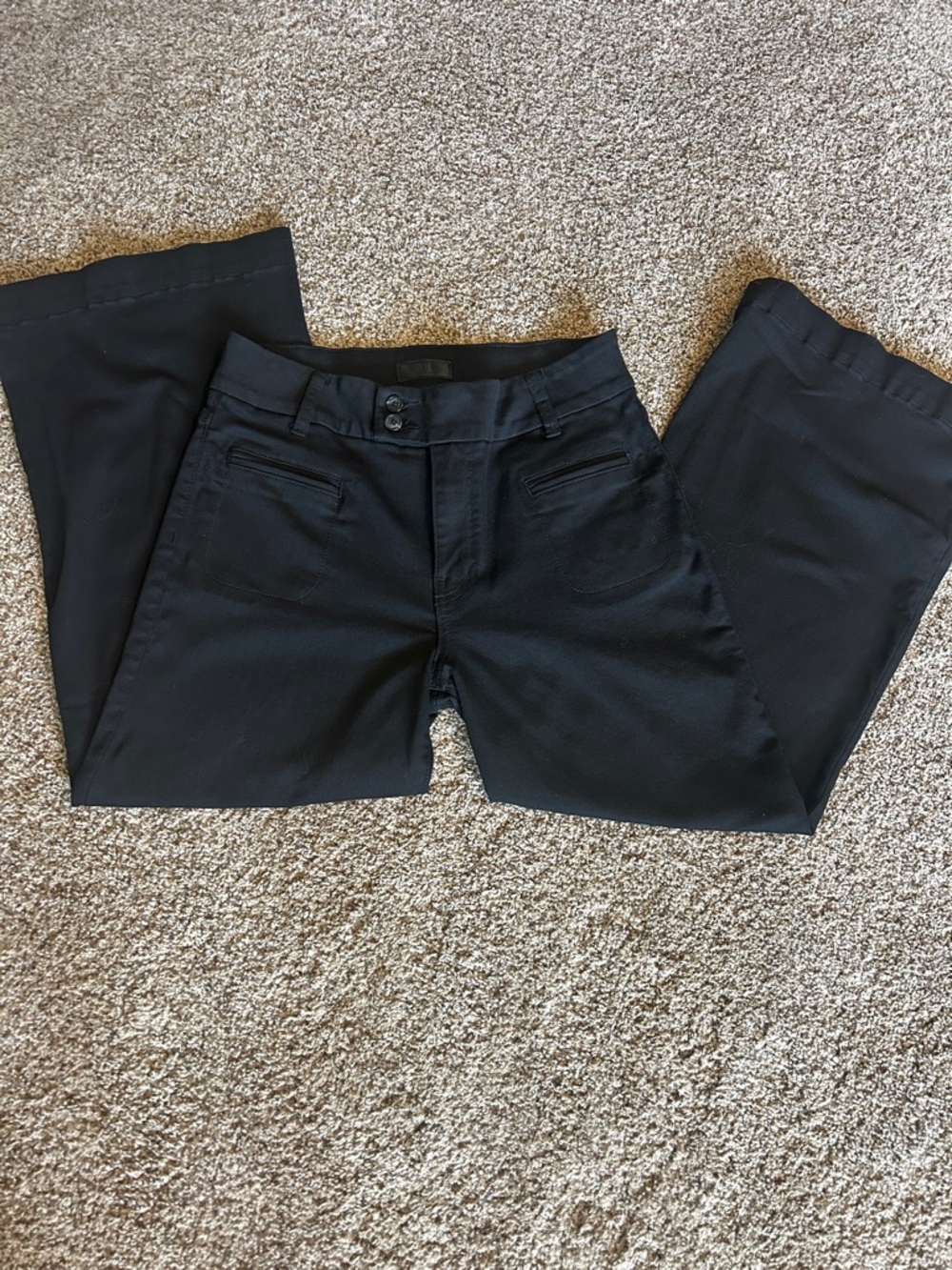 Kut from the Kloth Black Wide Leg Pants